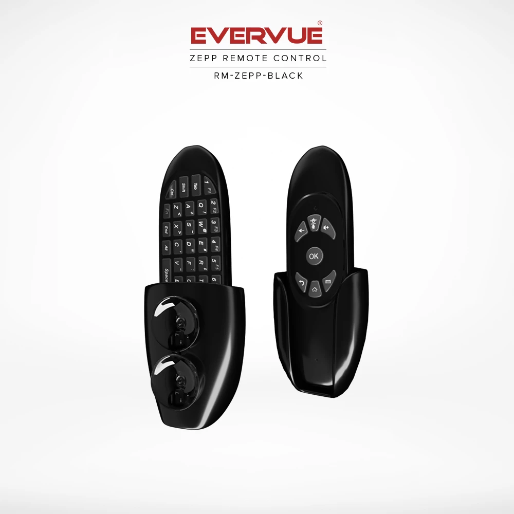 Evervue Zepp remote control with holder, designed for convenience and organization in Bristol.